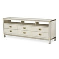 thumbnail image 1 of Michael Amini Menlo Station Contemporary TV Console - Ivory, 1 of 7