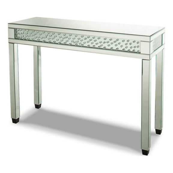 Michael Amini Montreal Mirrored Console Table