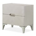 thumbnail image 1 of Michael Amini Penthouse 2-Drawer Nightstand - Ash Gray, 1 of 16