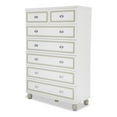 thumbnail image 1 of Michael Amini Sky Tower 7 Drawer Chest in Cloud White, 1 of 4