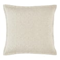 thumbnail image 1 of Michael Amini Taylor 26" Square Linen Blend Euro Sham - Natural, 1 of 3