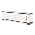 thumbnail image 1 of Michael Amini Tuxedo Media Cabinet - Piano Keyboard, 1 of 14