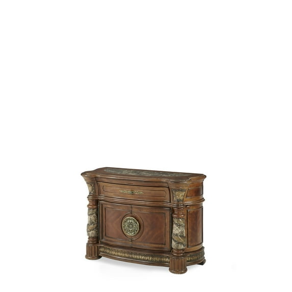 Michael Amini Villa Valencia Wood Bachelor's Chest - Classic Chestnut