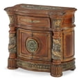 thumbnail image 1 of Michael Amini Villa Valencia Wood Bedside Chest - Classic Chestnut, 1 of 9