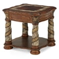 thumbnail image 1 of Michael Amini Villa Valencia Wood End Table - Classic Chestnut, 1 of 4