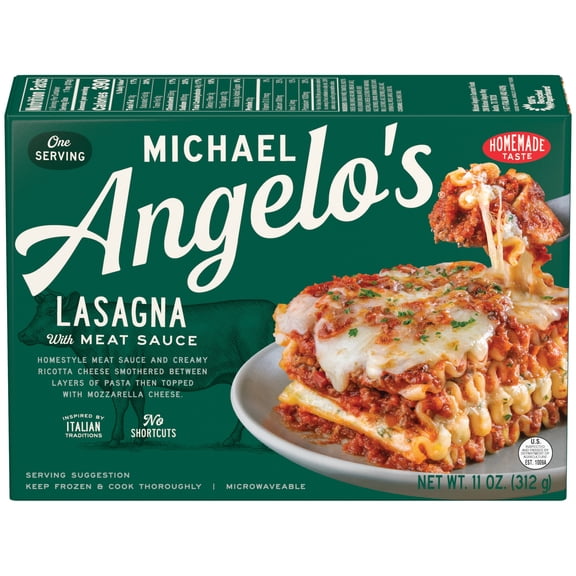Michael Angelo's Lasagna with Meat Sauce Frozen, 11 oz Box