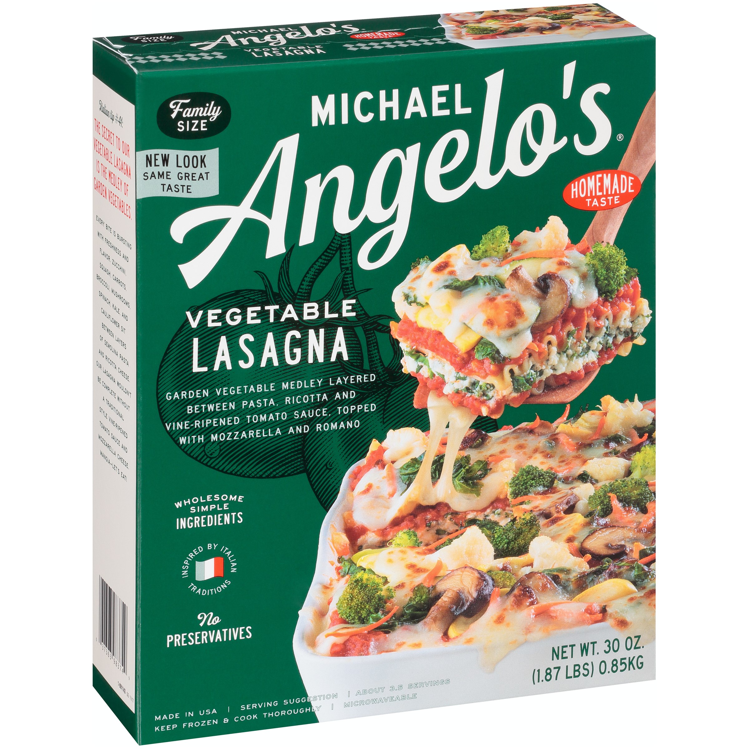 Michael Angelo's® Eggplant Parmesan 30 oz. Box
