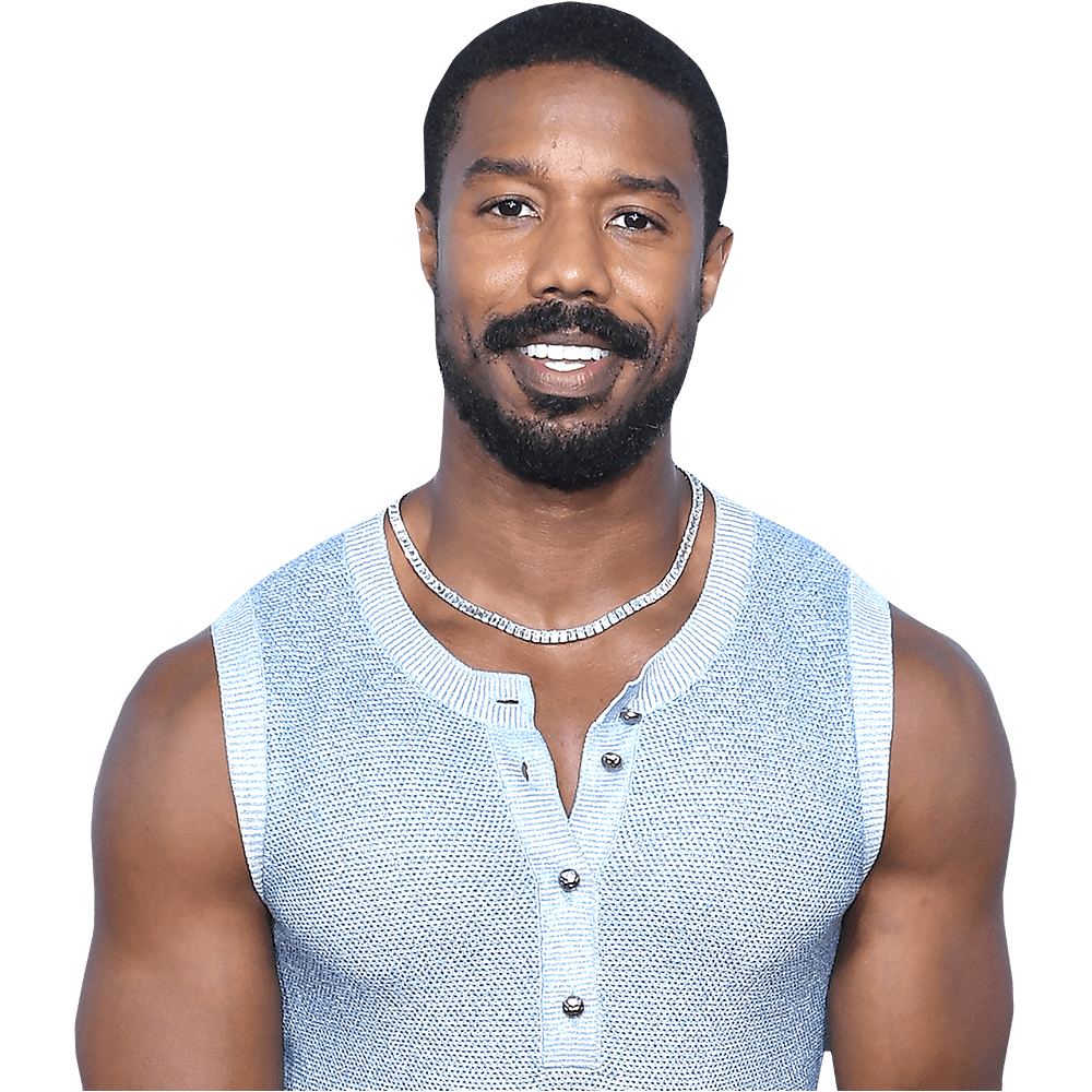 Michael B Jordan (Vest) Half Body Buddy Cutout