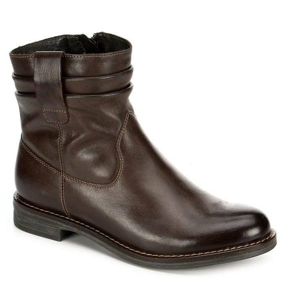 Michael By Michael Shannon Womens Side Zip Slouch Ankle Boots, Brown, US 8