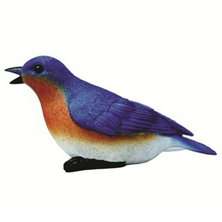 Michael Carr Designs Critter Chirper Collection Blue Bird Lawn Figure