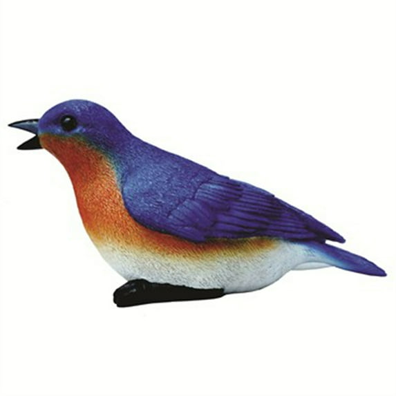 Michael Carr Designs Critter Chirper Collection Blue Bird Lawn Figure