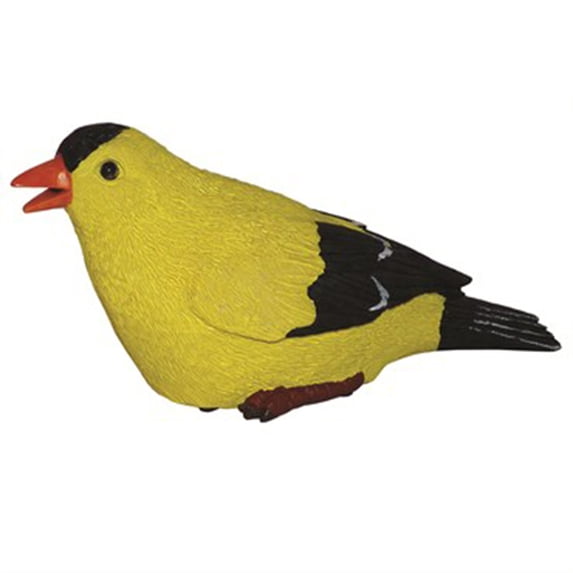 Michael Carr Designs Critter Chirper Collection Goldfinch Lawn Figurine