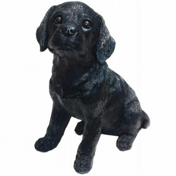 Michael Carr Designs MCD80098 Shadow Black Labrador Puppy- Large