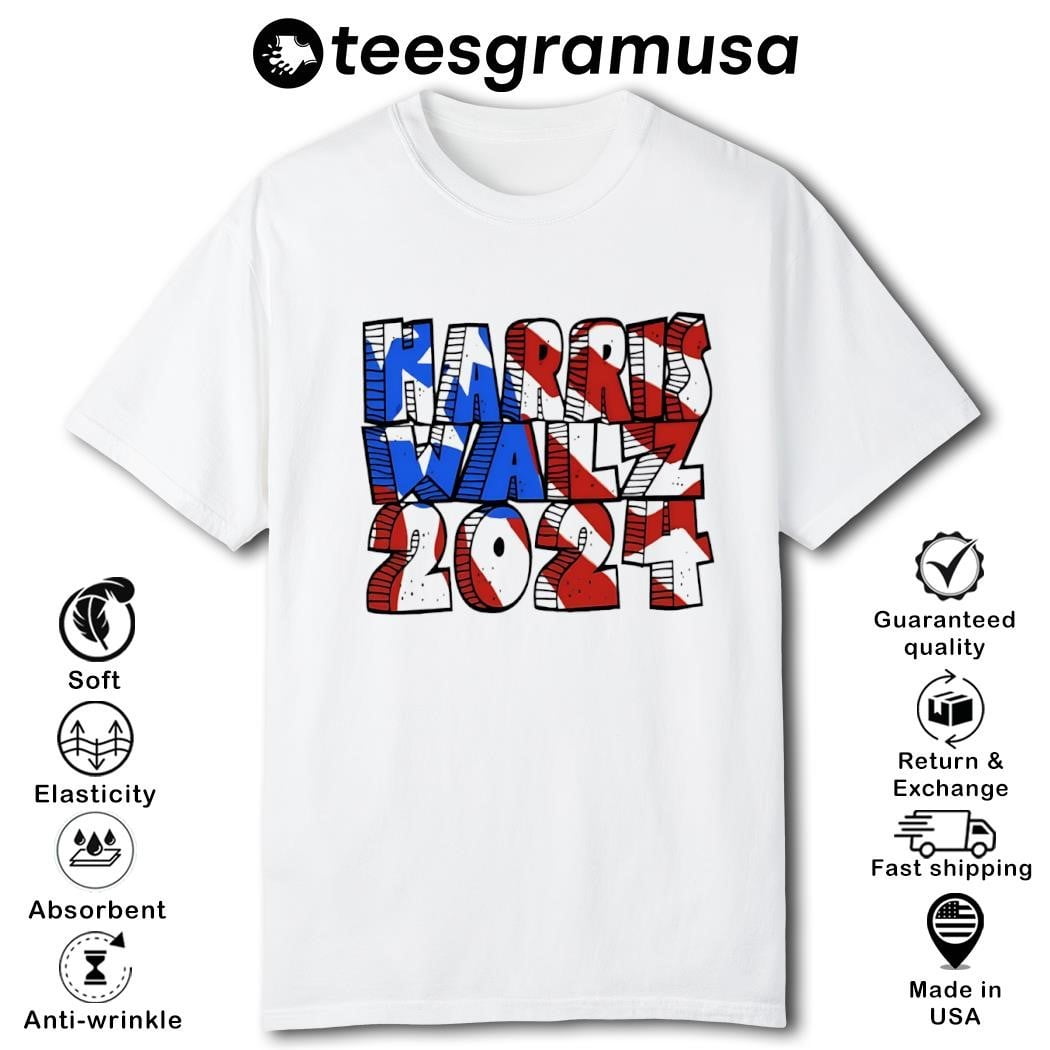 Michael Chabon Wearing Harris Walz 2024 Shirt