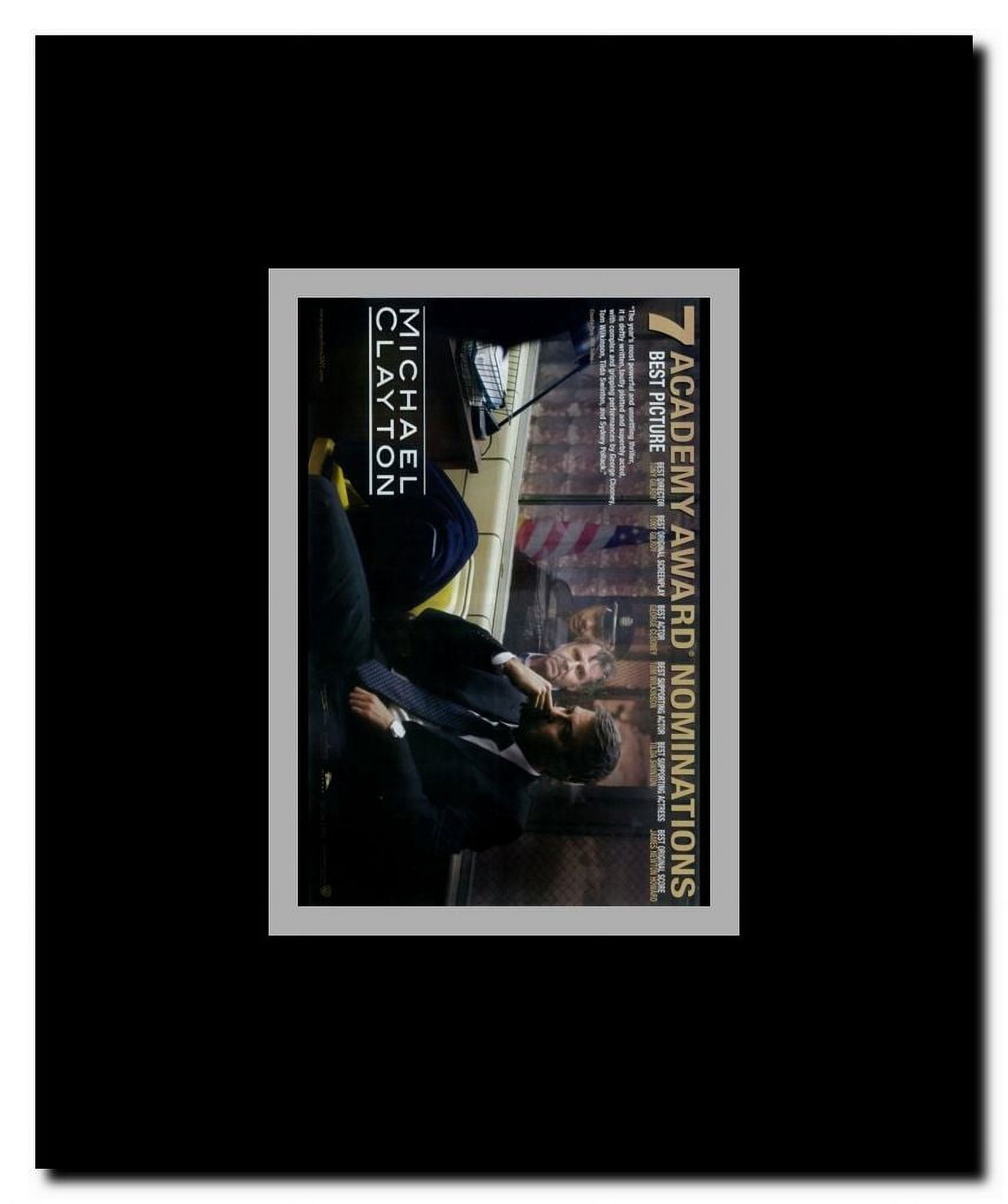 Michael Clayton Framed Movie Poster