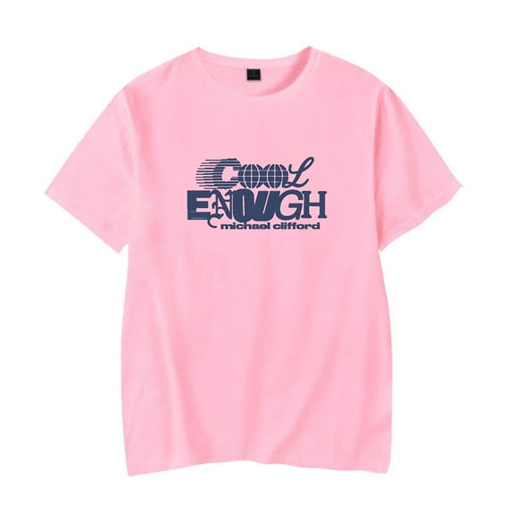 Michael Clifford Cool Enough Bone Merch Short Sleeve T-shirt Unisex Fashion Crew Neck Top