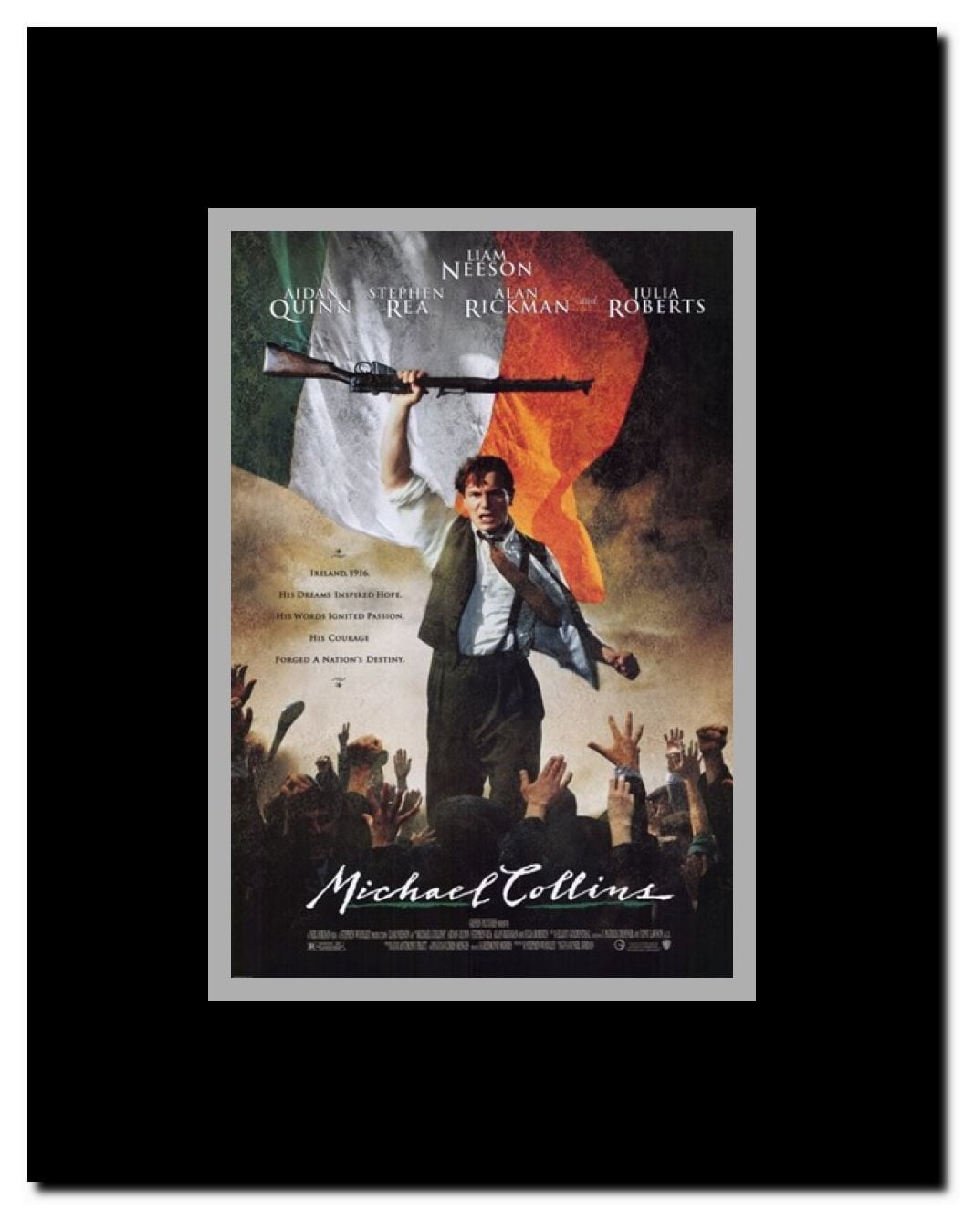 Michael Collins Framed Movie Poster
