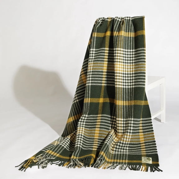 Michael Collins Wool Throw Blanket