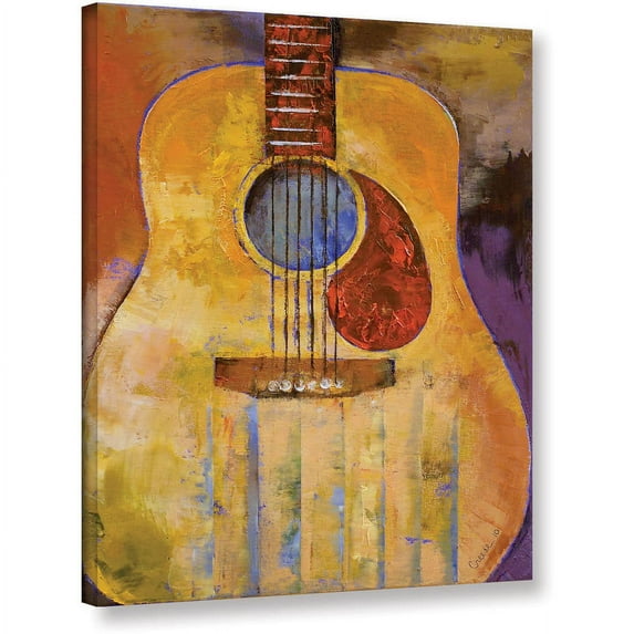 Michael Creese "Acoustic Guitar" Gallery-wrapped Canvas Wall Art