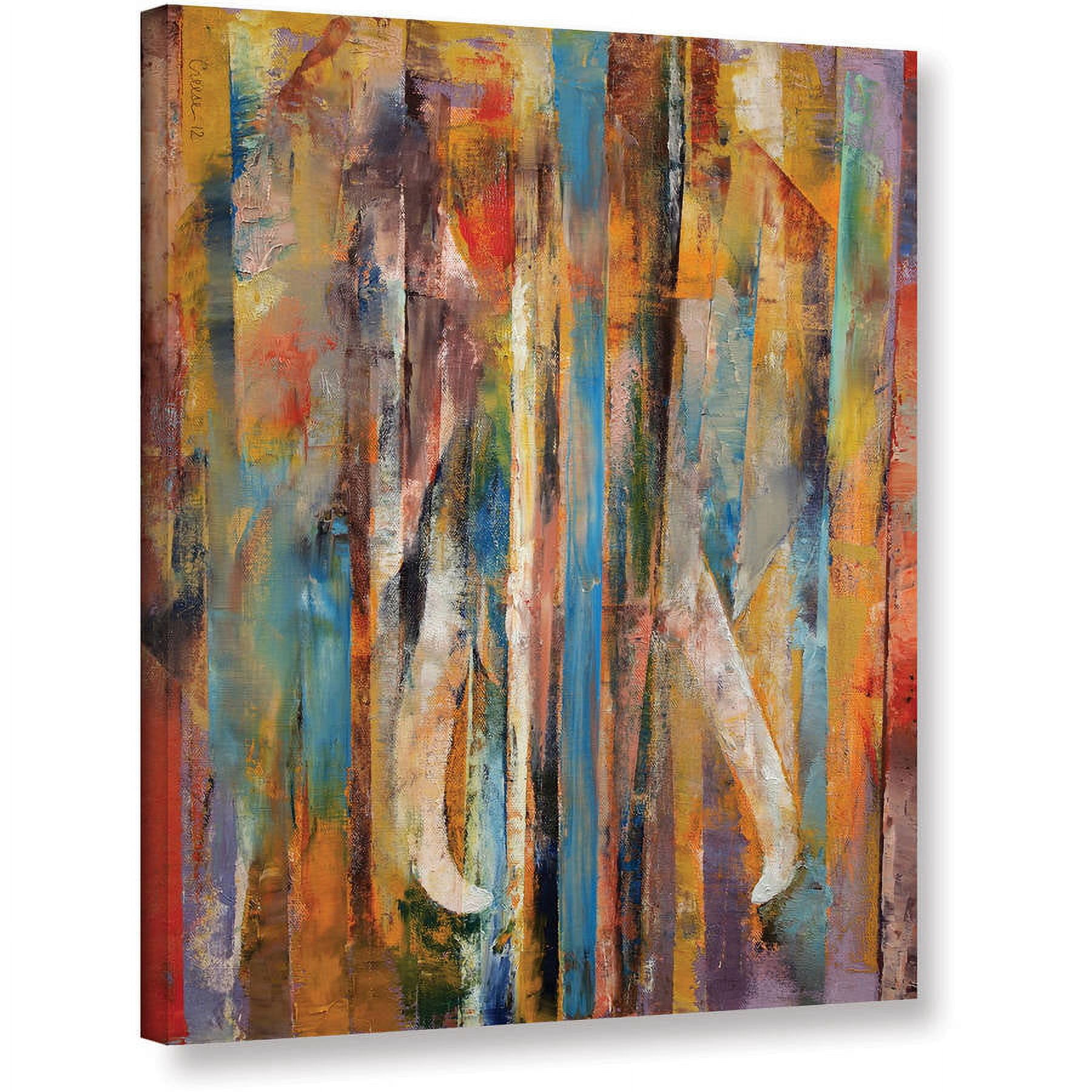Michael Creese "Elephant" Gallery-wrapped Canvas