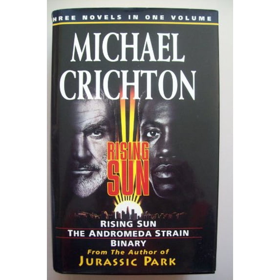 Pre-Owned 'Michael Crichton Omnibus: ''Rising Sun'', ''Andromeda Strain'', ''Binary'' (Fiction omnibus)' (Hardcover) 0091785855 9780091785857