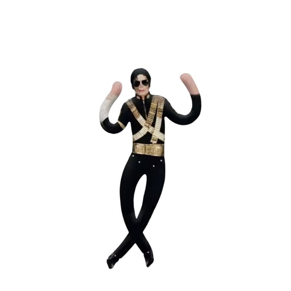 Michael Doll Funny Bendable Plush Figure Custom Pillow Style Poseable Doll Stuffed Toy Gift for M-J Fans