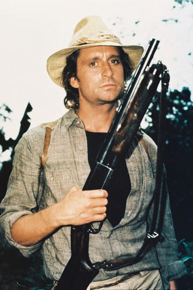 Michael Douglas in Romancing the Stone 24x36 Poster - Walmart.com