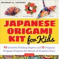 thumbnail image 1 of Japanese Origami Kit for Kids: 92 Colorful Folding Papers and 12 Original Origami Projects for Hours of Creative Fun! [Origami Book with 12 Projects] (Hardcover), 1 of 1