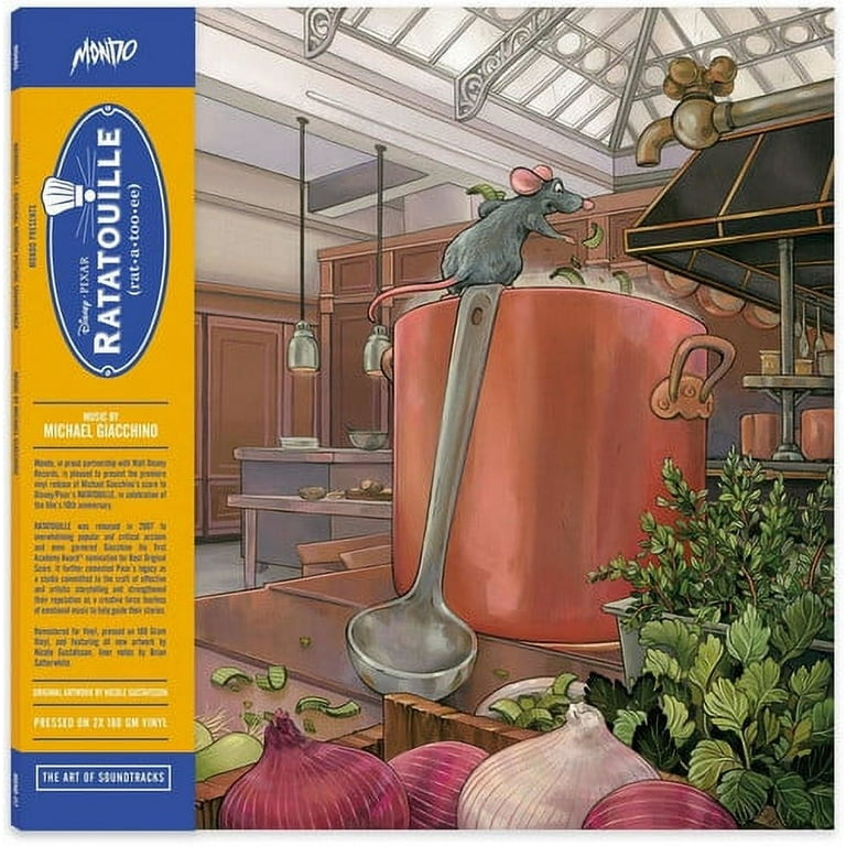 レミーのおいしいレストラン　ratatouille レコード　vinyl Ratatouille – Original Motion Picture Soundtrack 2XLP – Mondo