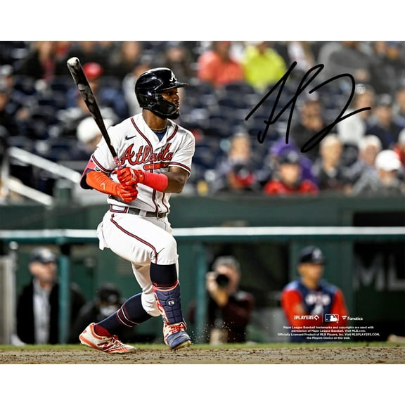 Michael Harris Atlanta Braves Autographed 8" x 10" Hitting Photograph - Fanatics Authentic Certified