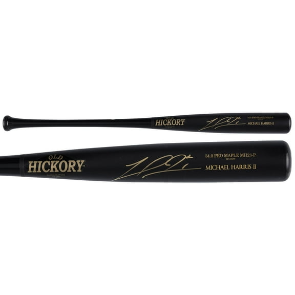 Michael Harris Atlanta Braves Autographed Old Hickory Game Model Bat - Fanatics Authentic Certified