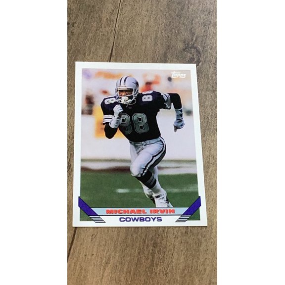 Michael Irvin 1993 Topps 630 trading card