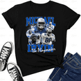thumbnail image 1 of Michael Irvin The Playmaker Dallas Football 90s Fan Style Unisex T-Shirt V1130418, up to size 5XL, 1 of 2