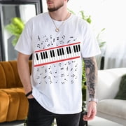 Michael J Beat It Piano Keys Shirt, King of Pop Music Tee, 2026 Michael Shirt, Michael Fan Gift MJ Fan Outfit