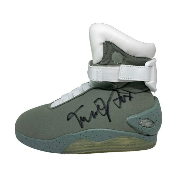 Michael J. Fox Signed Marty McFly Back to the Future Shoe JSA Authenticated L