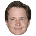 thumbnail image 1 of Michael J. Fox (Smile) Flat Cardboard Face, 1 of 5