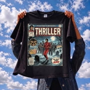 Michael J Thriller Comic Tee, King of Pop Music Tee, 2026 Michael Shirt, Michael Fan Gift MJ Fan