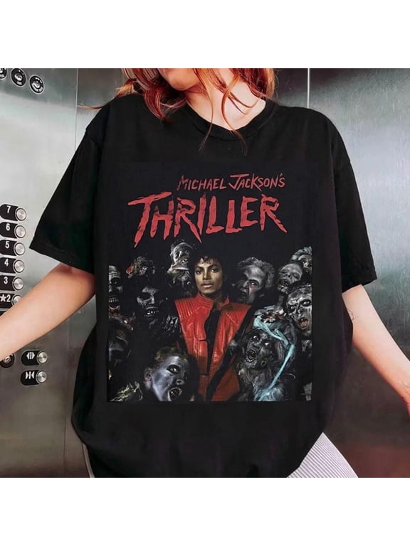 Michael J Thriller Shirt, King of Pop Graphic Tee, Jackson Music Shirt