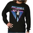 thumbnail image 1 of Michael Jackson 80s Iconic Pop Pose Long Sleeve TShirt Men Women Brisco Brands S, 1 of 6