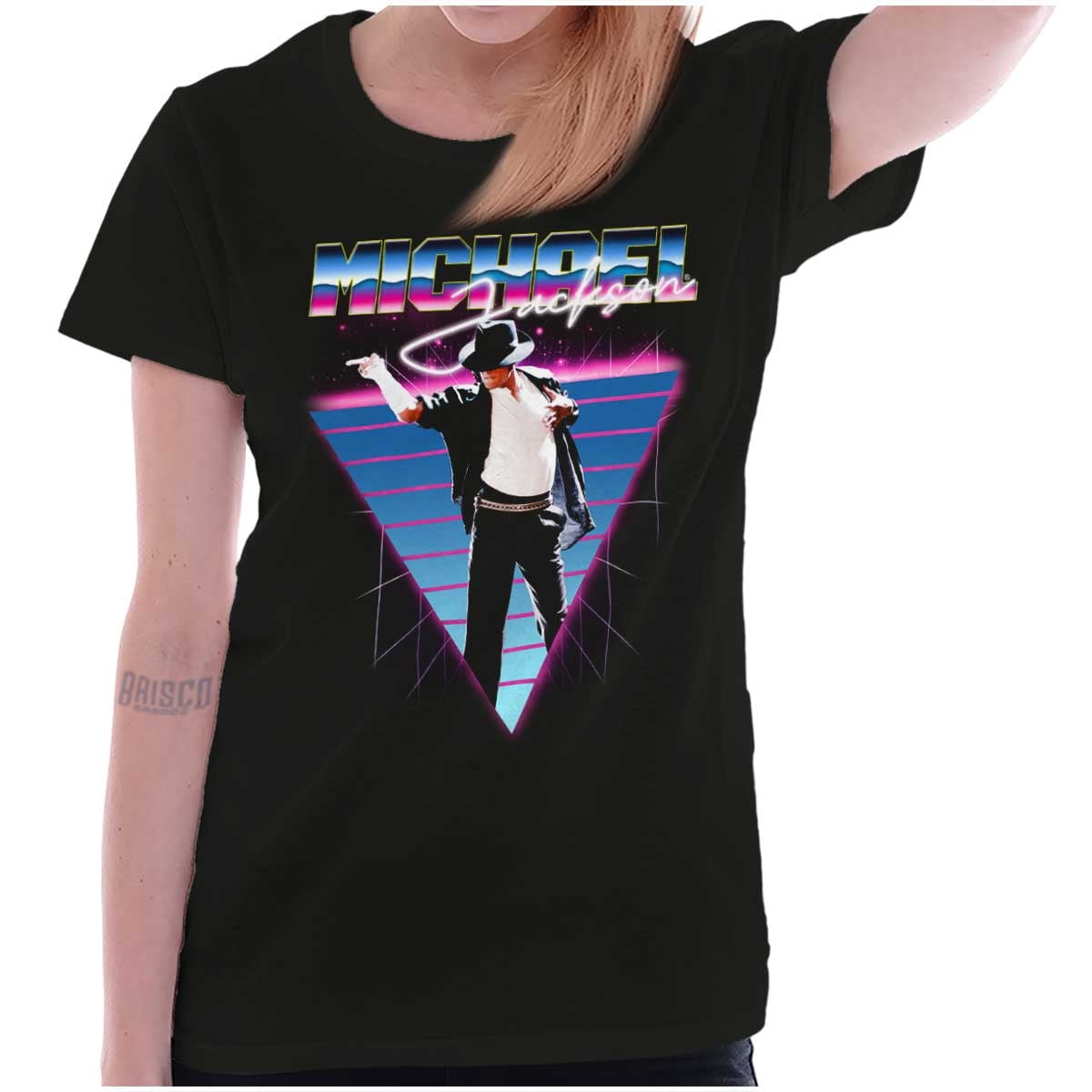 Michael Jackson 80s Iconic Pop Pose Graphic Tee