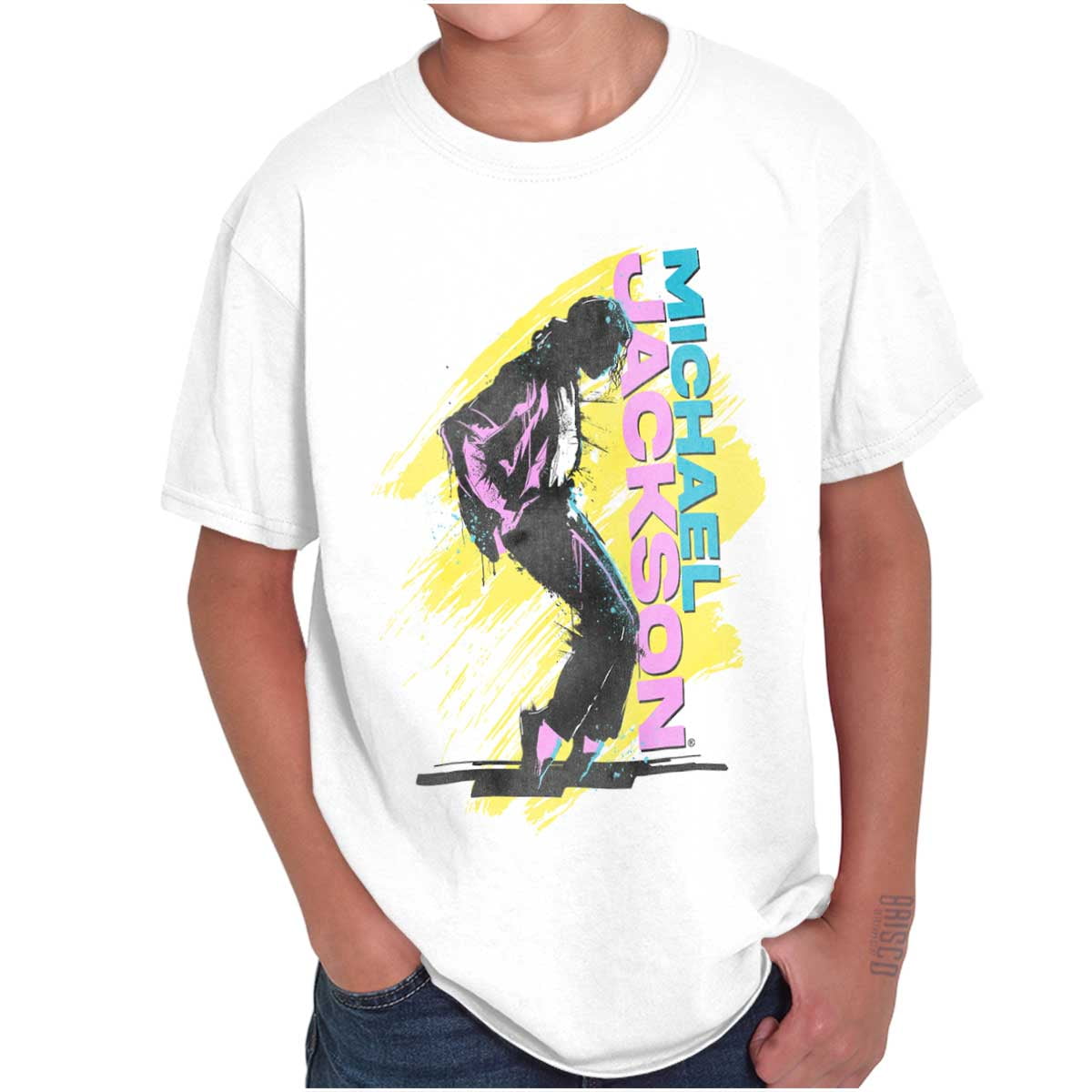 Michael Jackson 90s Toe Stand Dance Crewneck T Shirts Boy Girl