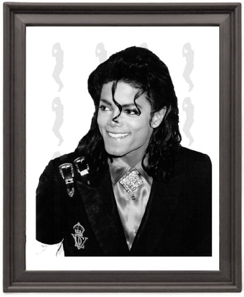 Michael Jackson Amazing 9 Picture Frame 8x10 inches Poster Print