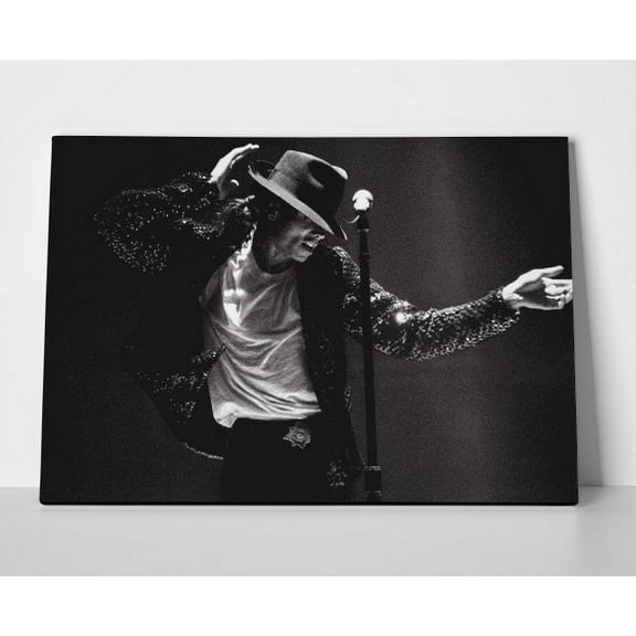 Michael Jackson Art Poster or Wrapped Canvas