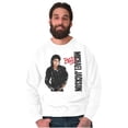 thumbnail image 1 of Michael Jackson Bad Album Cover Unisex Plus Fleece Graphic Sweatshirt Brisco Brands 5X, 1 of 6