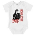 thumbnail image 1 of Michael Jackson Bad Music Album Cover Romper Boys or Girls Infant Baby Brisco Brands NB, 1 of 6
