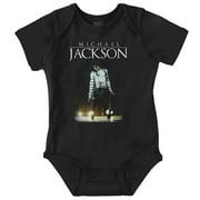 Michael Jackson Bad Tour Toe Stand Romper Boys or Girls Infant Baby Brisco Brands NB
