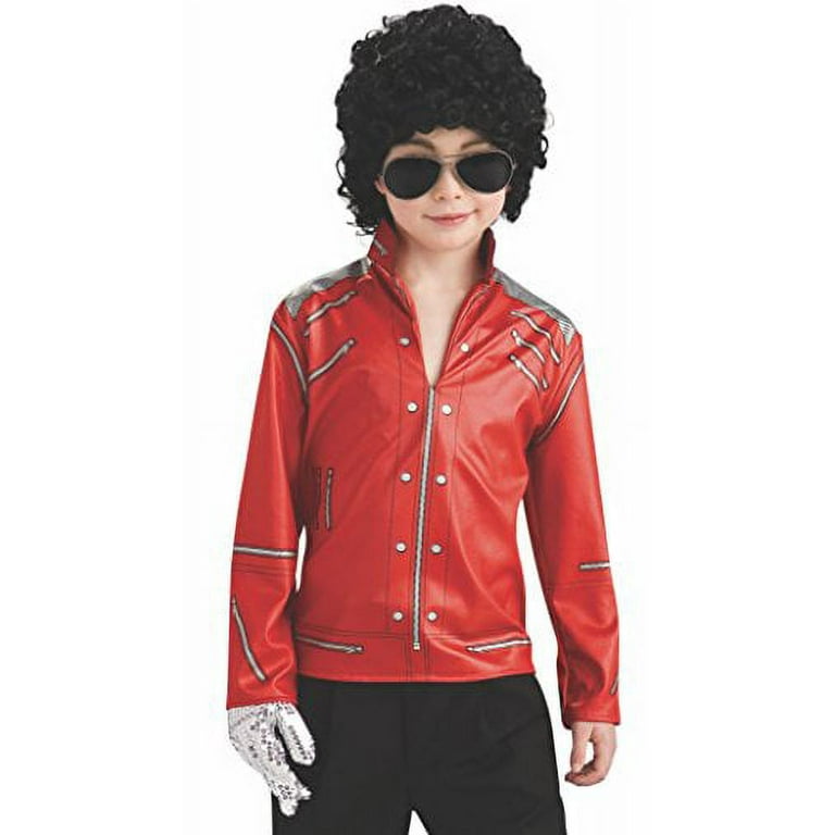 Michael Jackson Beat It Red Zipper Jacket Halloween Costume