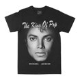 Michael Jackson Big Face Graphic Tee - Walmart.com