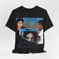 Michael Jackson Blue Paint Splash" Unisex Jersey Short Sleeve Tee