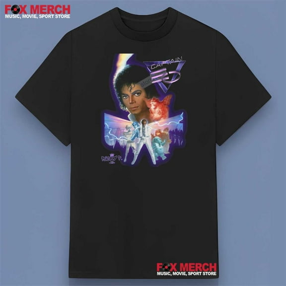 Michael Jackson Captain EO 1986 Musical Shirt